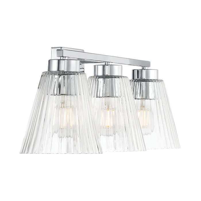 22.75'' Riville Chrome 3 Light Bath Vanity
