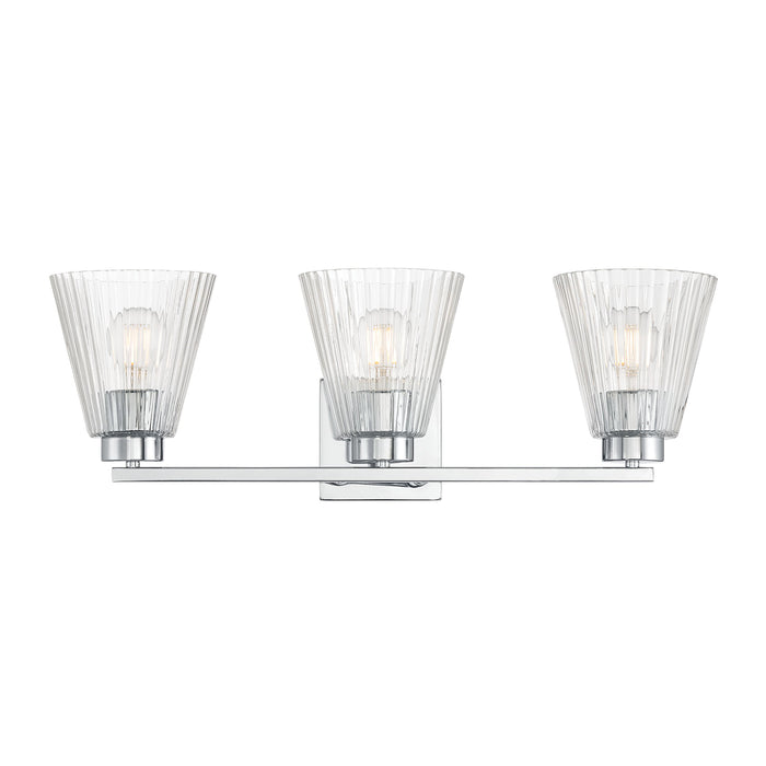 22.75'' Riville Chrome 3 Light Bath Vanity