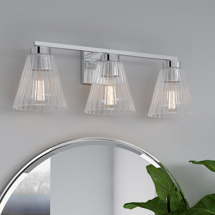 22.75'' Riville Chrome 3 Light Bath Vanity