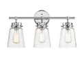 23'' Amberose Chrome 3 Light Bath Vanity