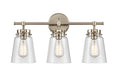 23'' Amberose Modern Gold 3 Light Bath Vanity