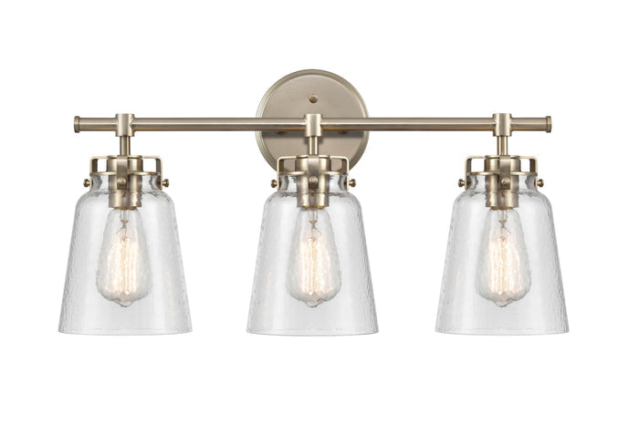 23'' Amberose Modern Gold 3 Light Bath Vanity
