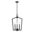 23'' Lizabeth Matte Black 3 Light Pendant