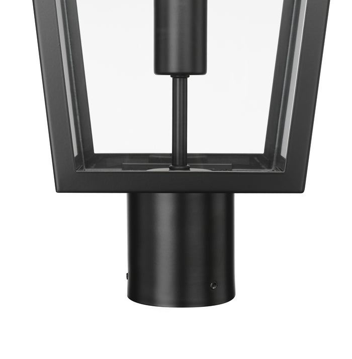 23'' Munger Powder Coated Black 1 Light Post Lantern