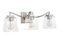23.5'' Avenna Brushed Nickel 3 Light Bath Vanity