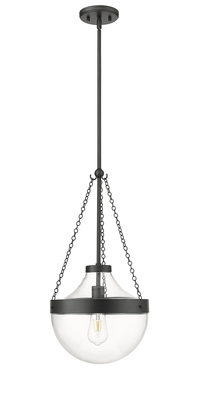 23.5'' Clarra Matte Black 1 Light Pendant