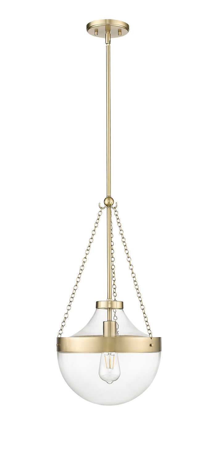 23.5'' Clarra Modern Gold 1 Light Pendant