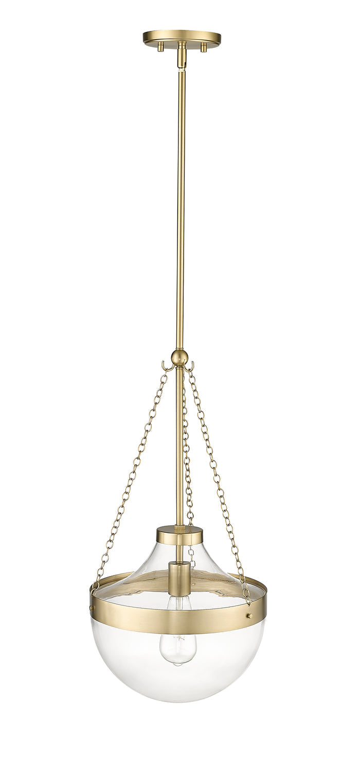 23.5'' Clarra Modern Gold 1 Light Pendant