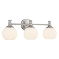 23.5'' Orlisse Brushed Nickel 3 Light Bath Vanity
