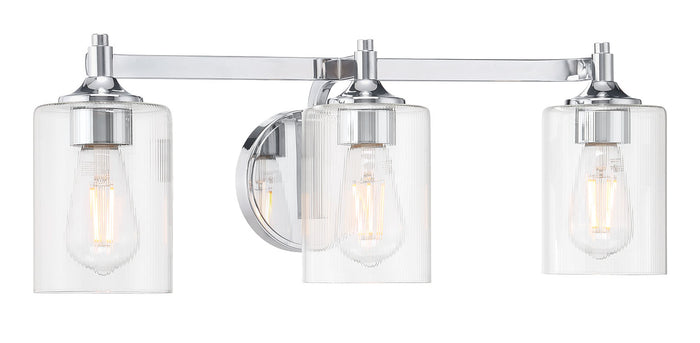 23.75'' Ryehouse Chrome 3 Light Bath Vanity