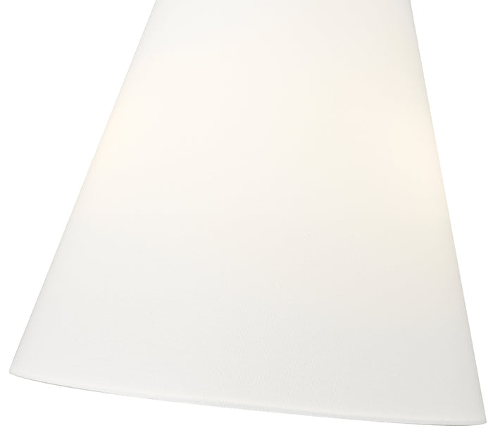 24'' Adorra Matte Black 3 Light Pendant