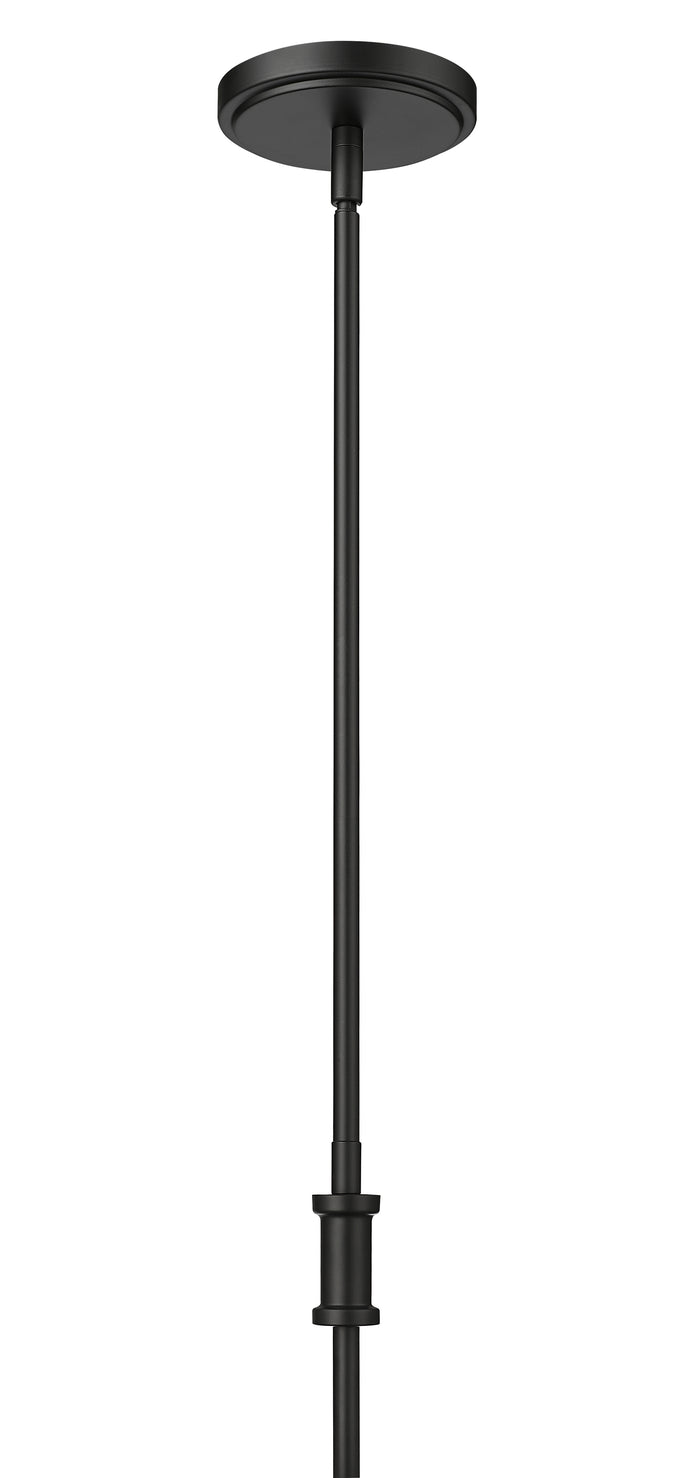 24'' Adorra Matte Black 3 Light Pendant