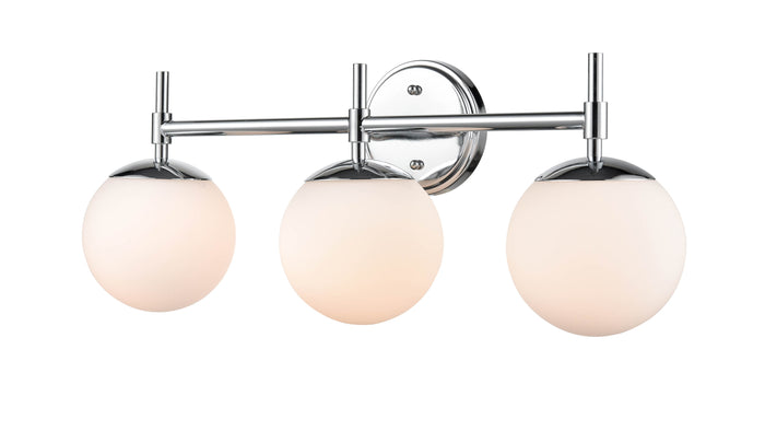 24''  Chrome 3 Light Bath Vanity