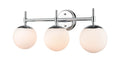 24''  Chrome 3 Light Bath Vanity