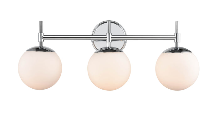 24''  Chrome 3 Light Bath Vanity