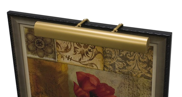 24-inch Classic Traditional Gold Plug-In Picture Light