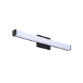 24-inch Matte Black Cylinder Bath Bar Vanity Light
