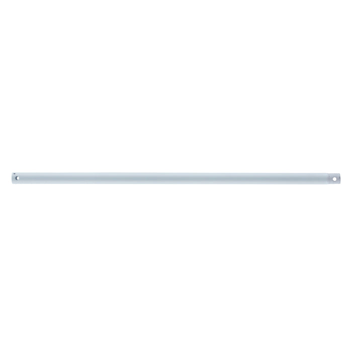 24-inch Matte White Fan Downrod