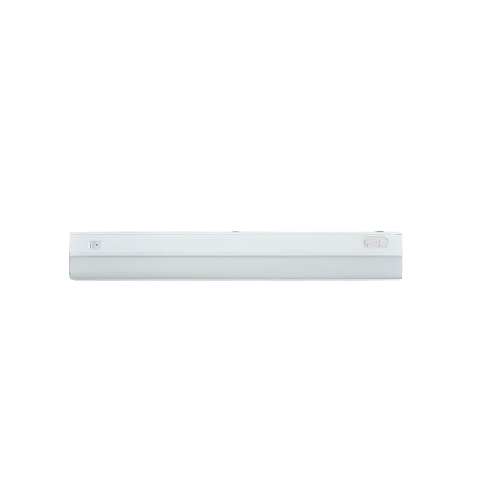 24-inch White Under Cabinet Light with 5-CCT Selectable White and Frosted Lens