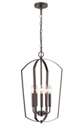 24'' Ivey Lake Rubbed Bronze 5 Light Pendant