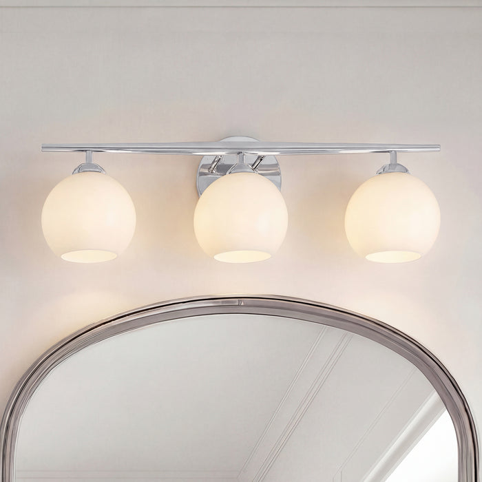 24'' Kimorra Chrome 3 Light Bath Vanity
