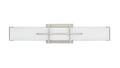 24'' Tocco Brushed Nickel  Vanity Light