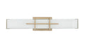 24'' Tocco Modern Gold  Vanity Light
