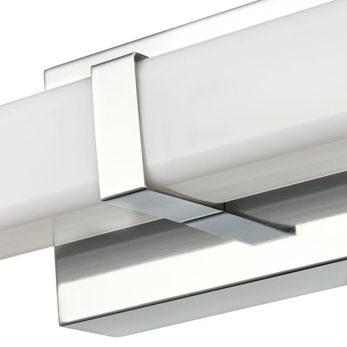 24'' Tron Chrome  Vanity Light