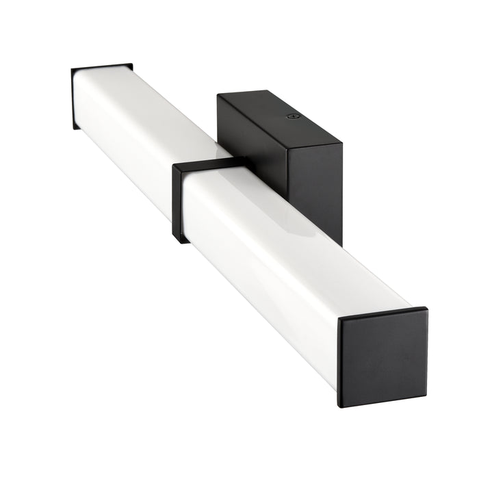 24'' Tron Matte Black  Vanity Light