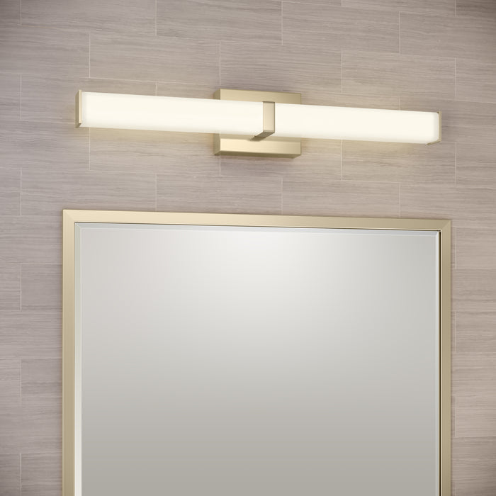 24'' Tron Modern Gold  Vanity Light