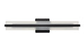 24'' Troy Matte Black  Vanity Light