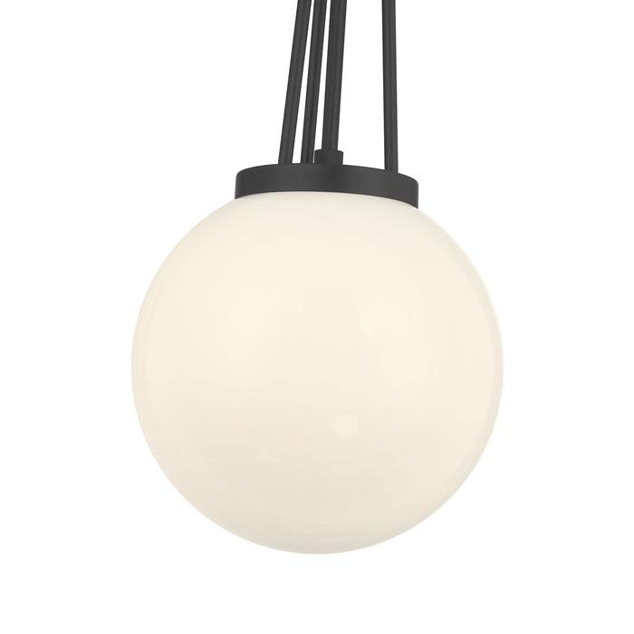 24'' Vellin Matte Black 1 Light Pendant