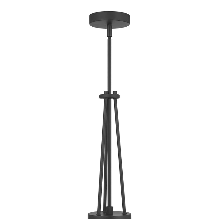 24'' Vellin Matte Black 1 Light Pendant
