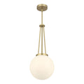 24'' Vellin Vintage Brass 1 Light Pendant