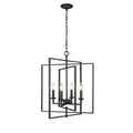 24.5'' Nellis Matte Black 4 Light Pendant
