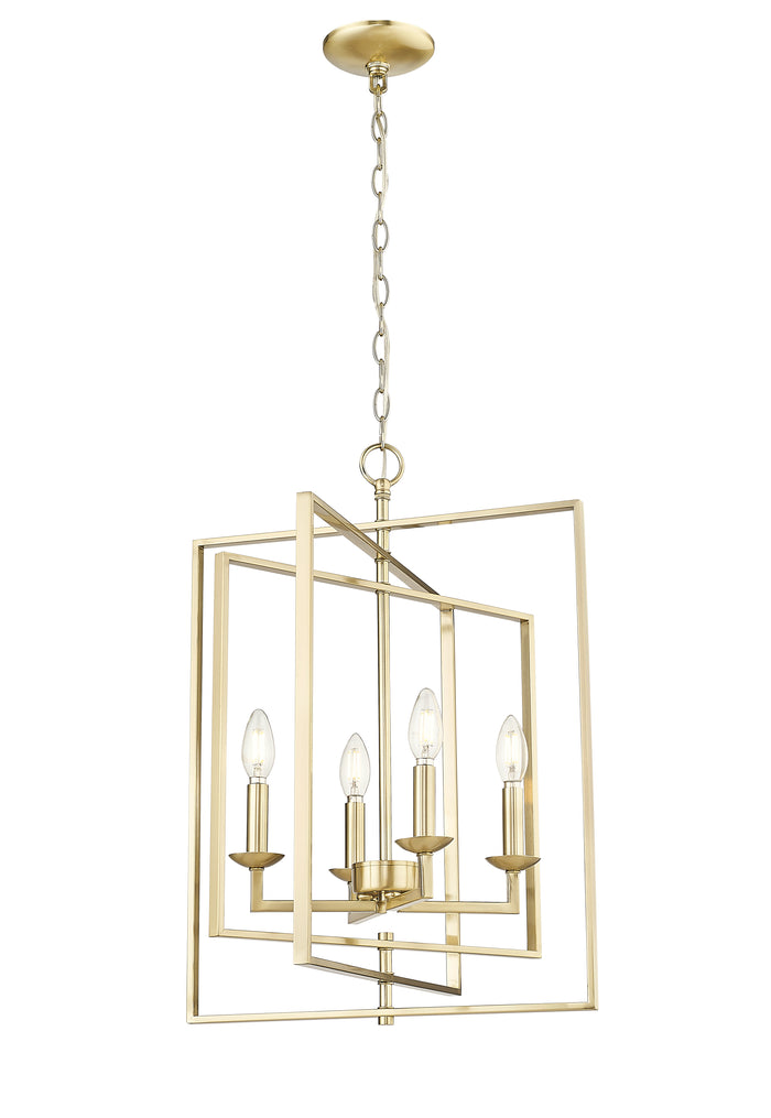 24.5'' Nellis Modern Gold 4 Light Pendant