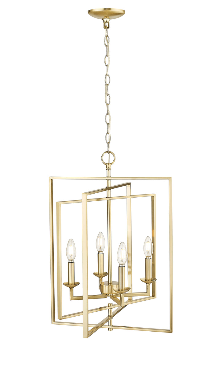 24.5'' Nellis Modern Gold 4 Light Pendant