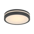 2.5'' Soltra Matte Black  Light Flush Mount