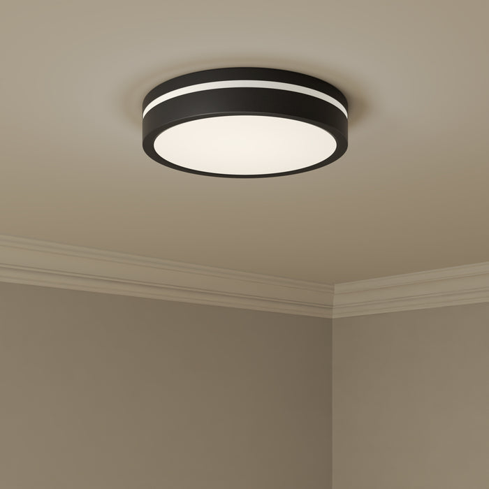 2.5'' Soltra Matte Black  Light Flush Mount