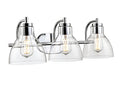 25.25'' Knightsdale Chrome 3 Light Bath Vanity