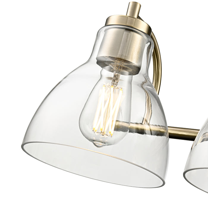 25.25'' Knightsdale Modern Gold 3 Light Bath Vanity
