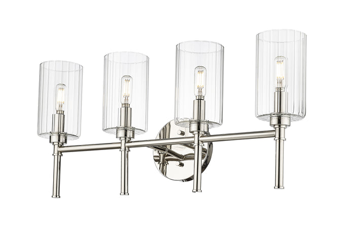 25.5'' Chastine Polished Nickel 4 Light Bath Vanity