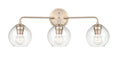 25.5'' Solmer Modern Gold 3 Light Bath Vanity