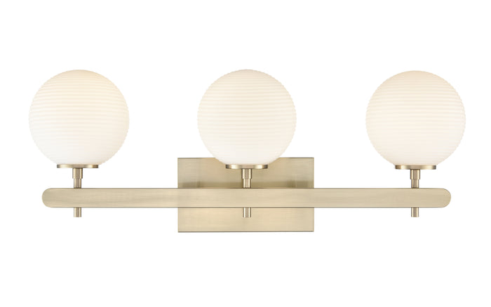 26'' Coretta Modern Gold 3 Light Bath Vanity