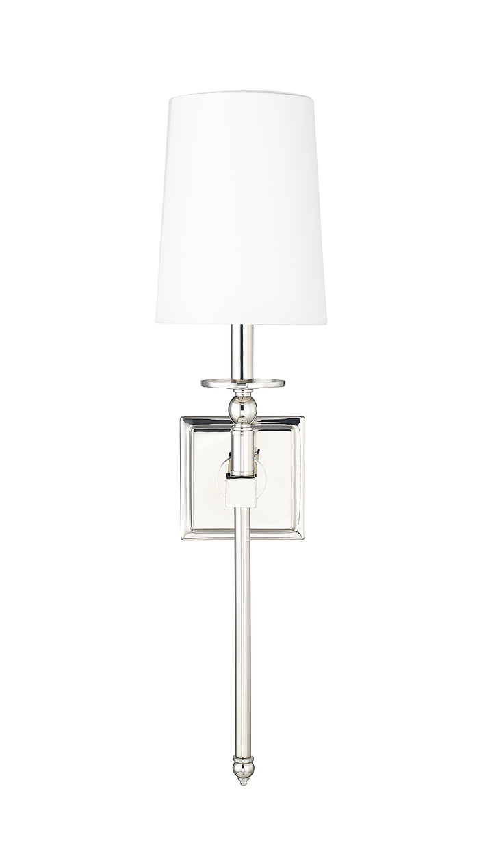 26-inch Polished Nickel 1-Light Wall Sconce