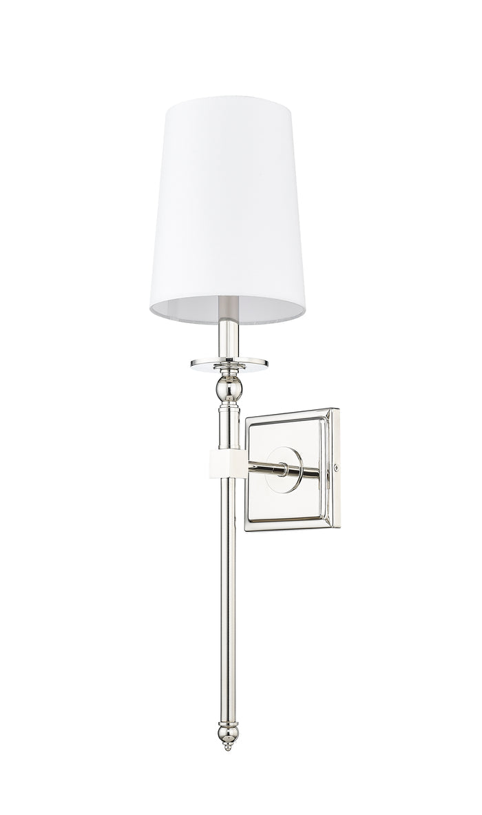 26-inch Polished Nickel 1-Light Wall Sconce