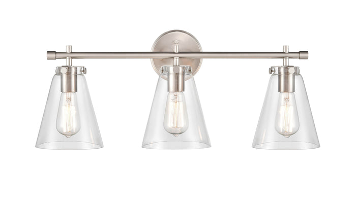 27'' Aliza Brushed Nickel 3 Light Bath Vanity