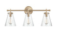 27'' Aliza Modern Gold 3 Light Bath Vanity