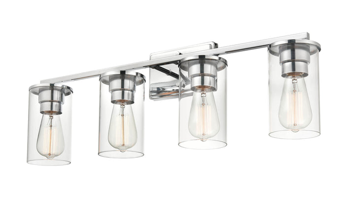 27.63'' Verlana Chrome 4 Light Bath Vanity