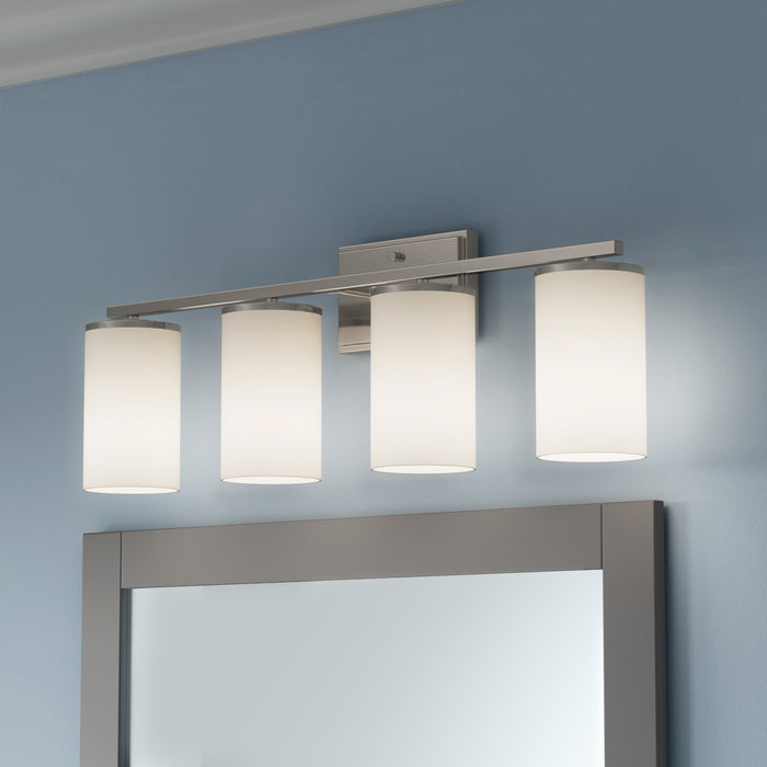 27.75'' Verlana Brushed Nickel 4 Light Bath Vanity
